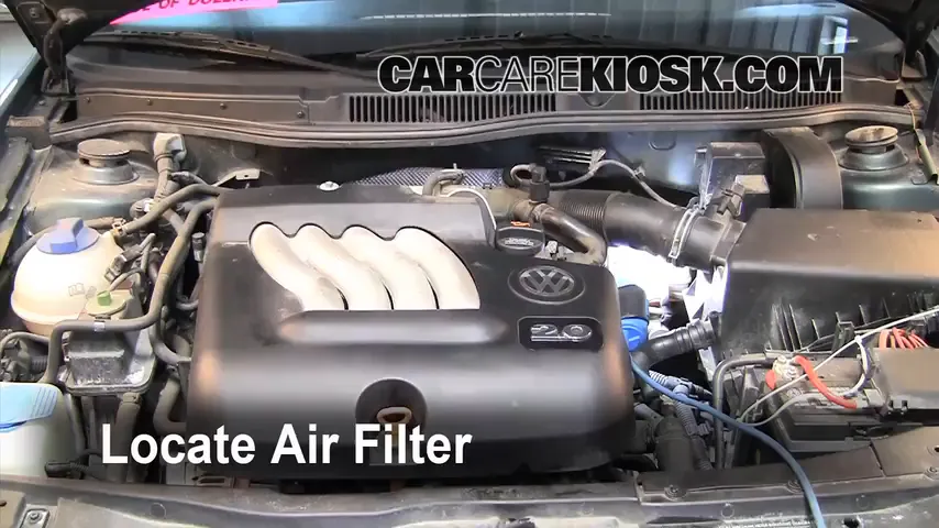 2004 Volkswagen Jetta GL 2.0L 4 Cyl. Sedan Air Filter (Engine)